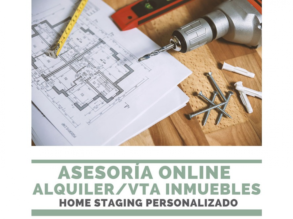 ASESORÍA ONLINE HOME STAGING PERSONALIZADA