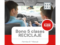 BONO 5 CLASES PRÁCTICAS DE RECICLAJE PERMISO B (MANUAL)